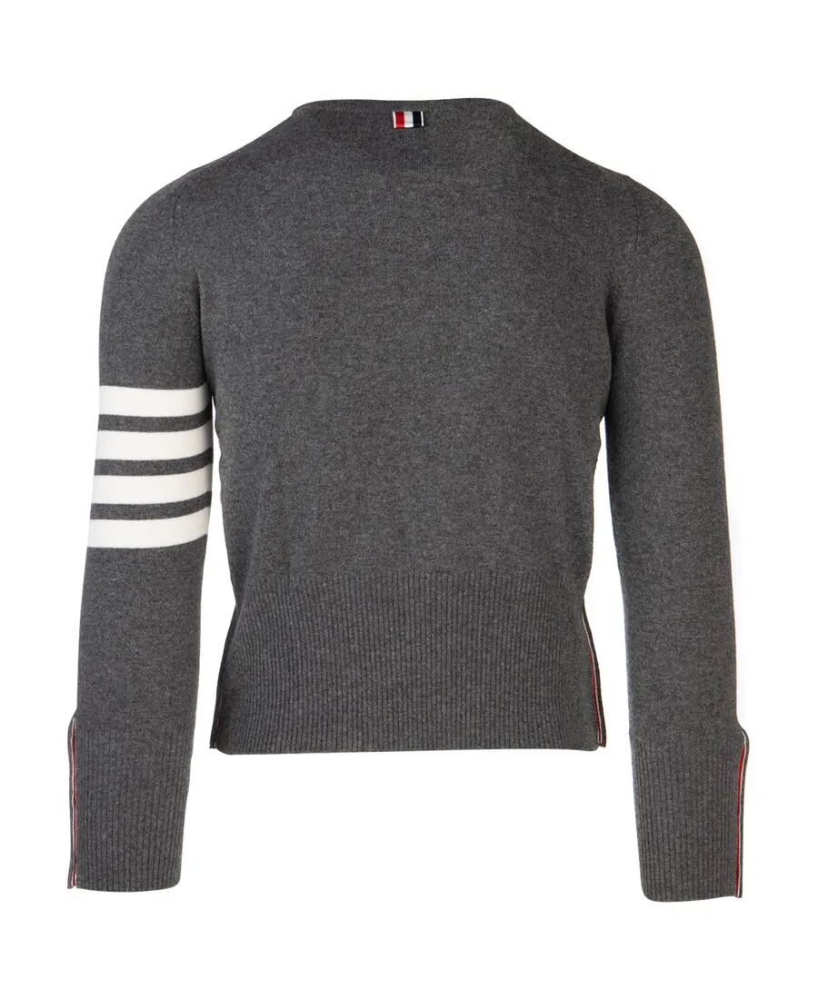 Thom Browne 4-Bar Crewneck Jumper