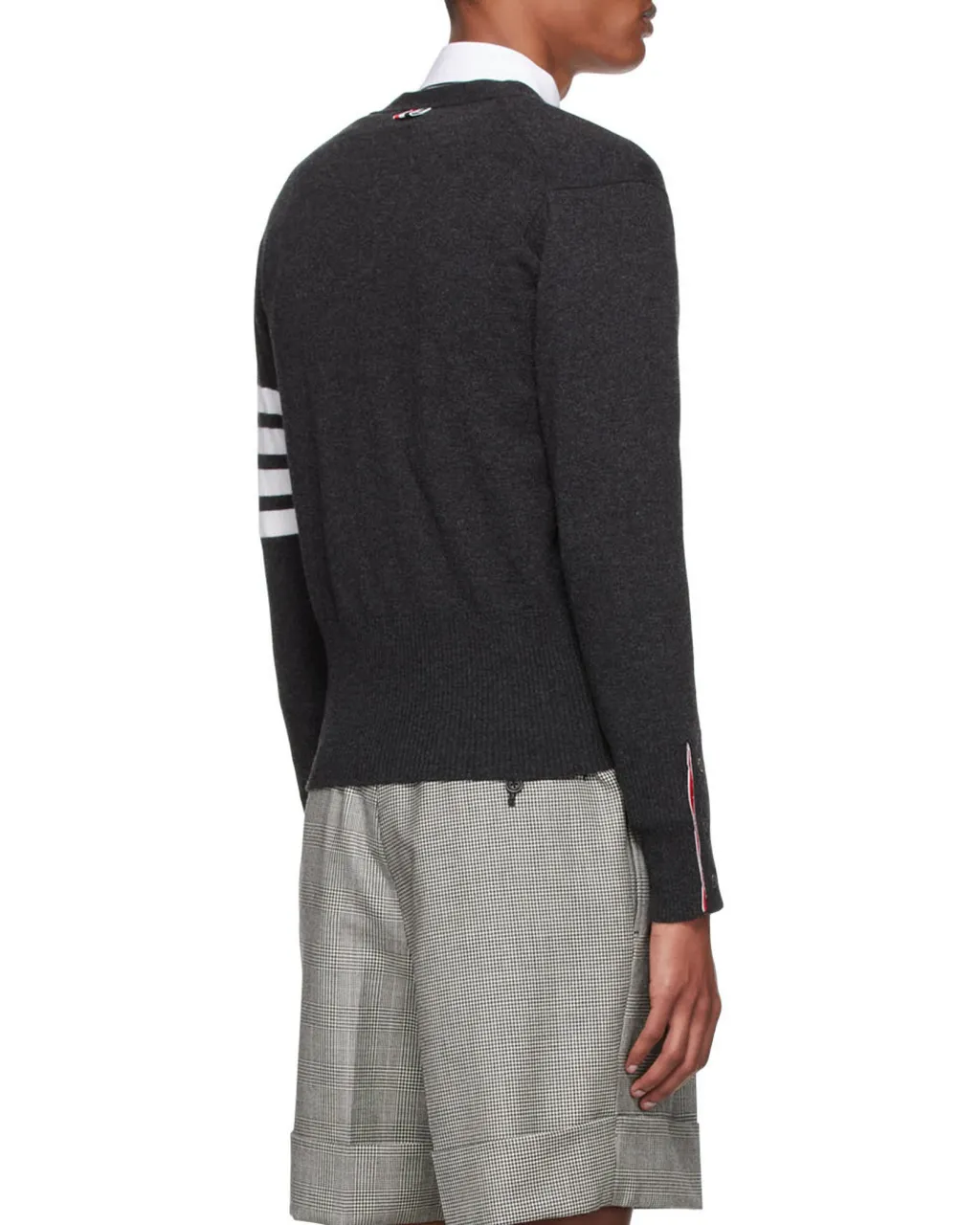 Thom Browne 4-Bar Stripe Cardigan