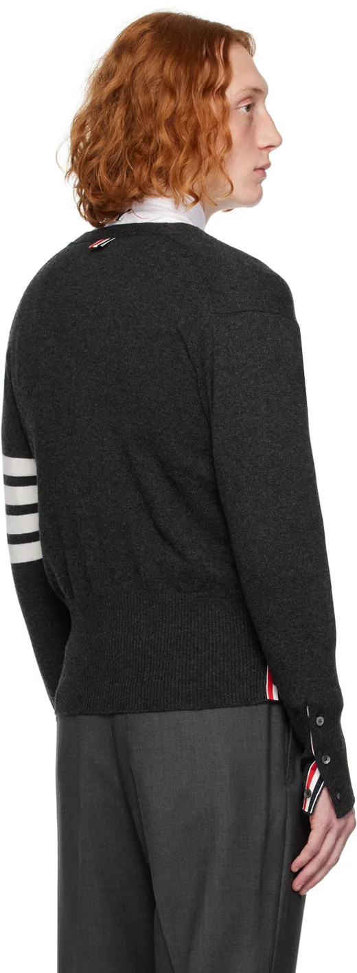 Thom Browne 4-Bar Stripe Cardigan