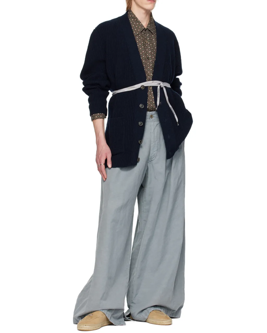 Maison Margiela Buttoned Long-Sleeved Cardigan