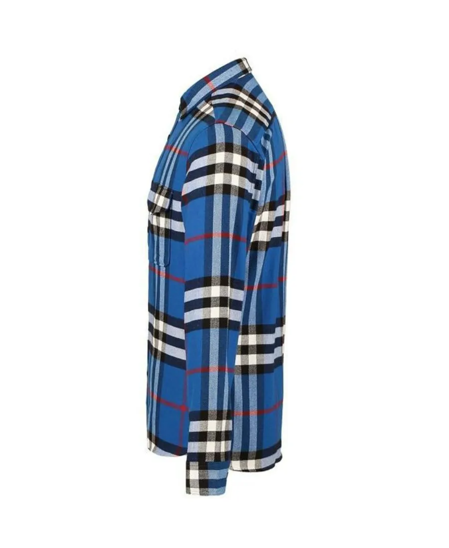 Classic Plaid Long-Sleeved Shirt