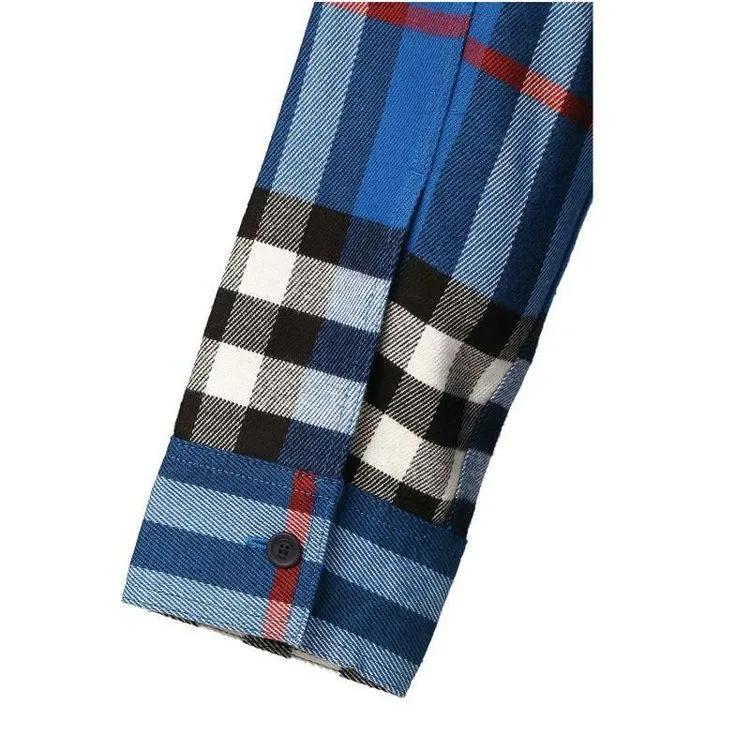 Classic Plaid Long-Sleeved Shirt