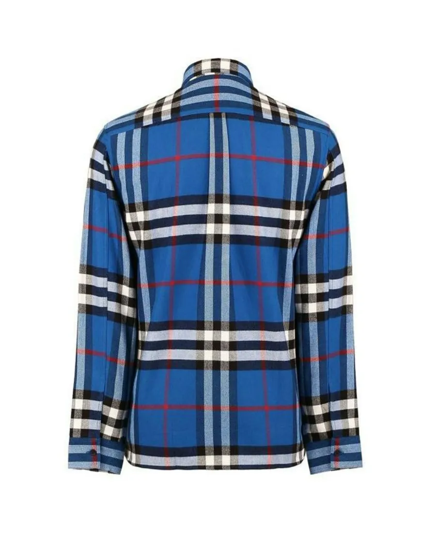 Classic Plaid Long-Sleeved Shirt