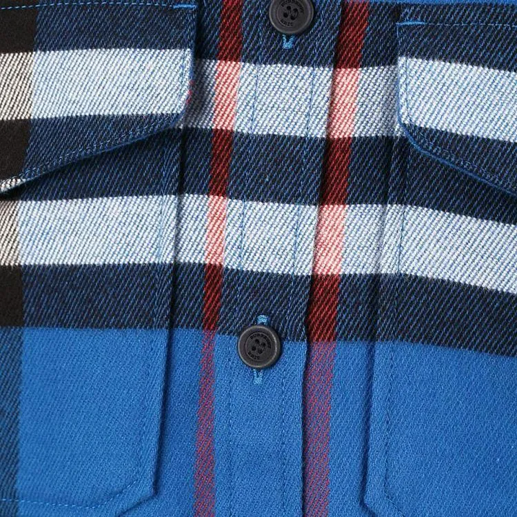 Classic Plaid Long-Sleeved Shirt