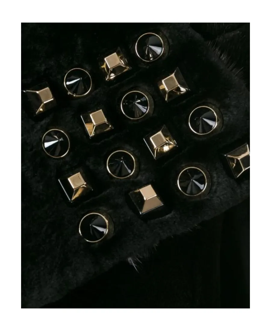 Fendi Stud Embellished Biker Gilet