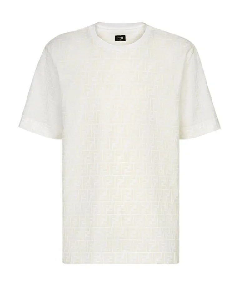 Fendi Ff Motif Oversized T-Shirt