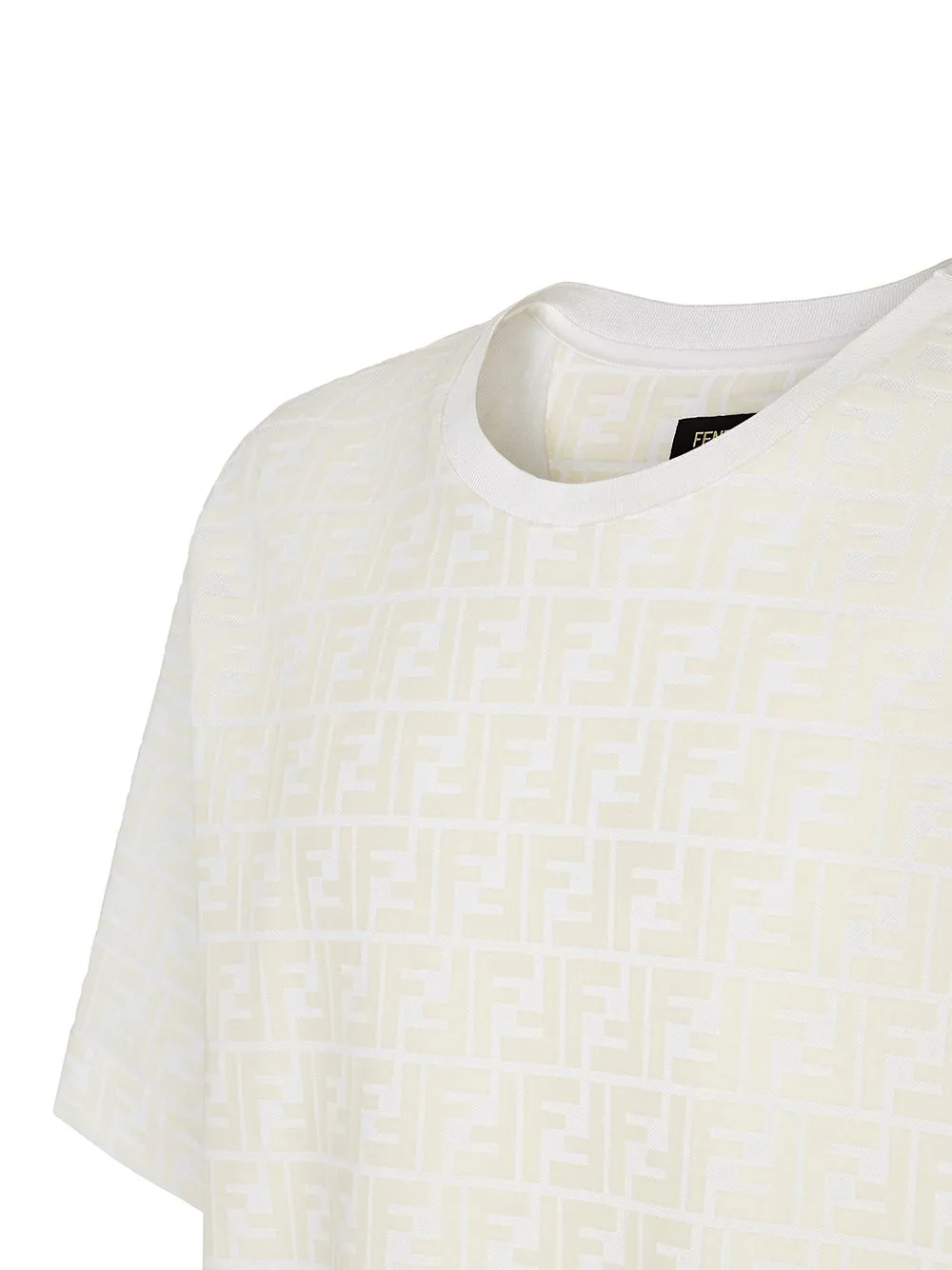 Fendi Ff Motif Oversized T-Shirt