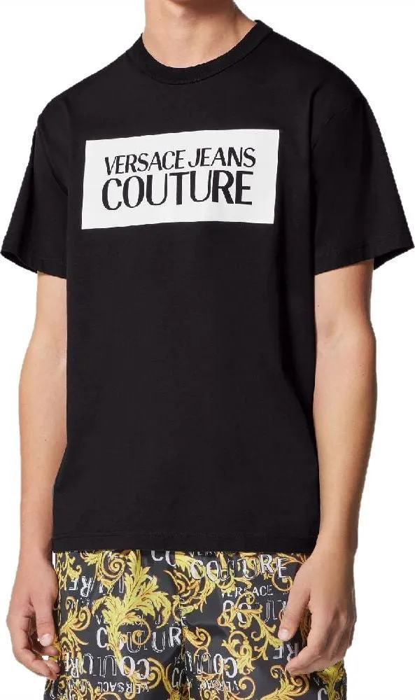 Versace Jeans Couture Logo-Printed Crewneck T-Shirt