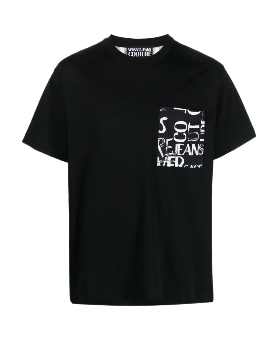 Versace Jeans Couture Graphic Printed Crewneck T-Shirt