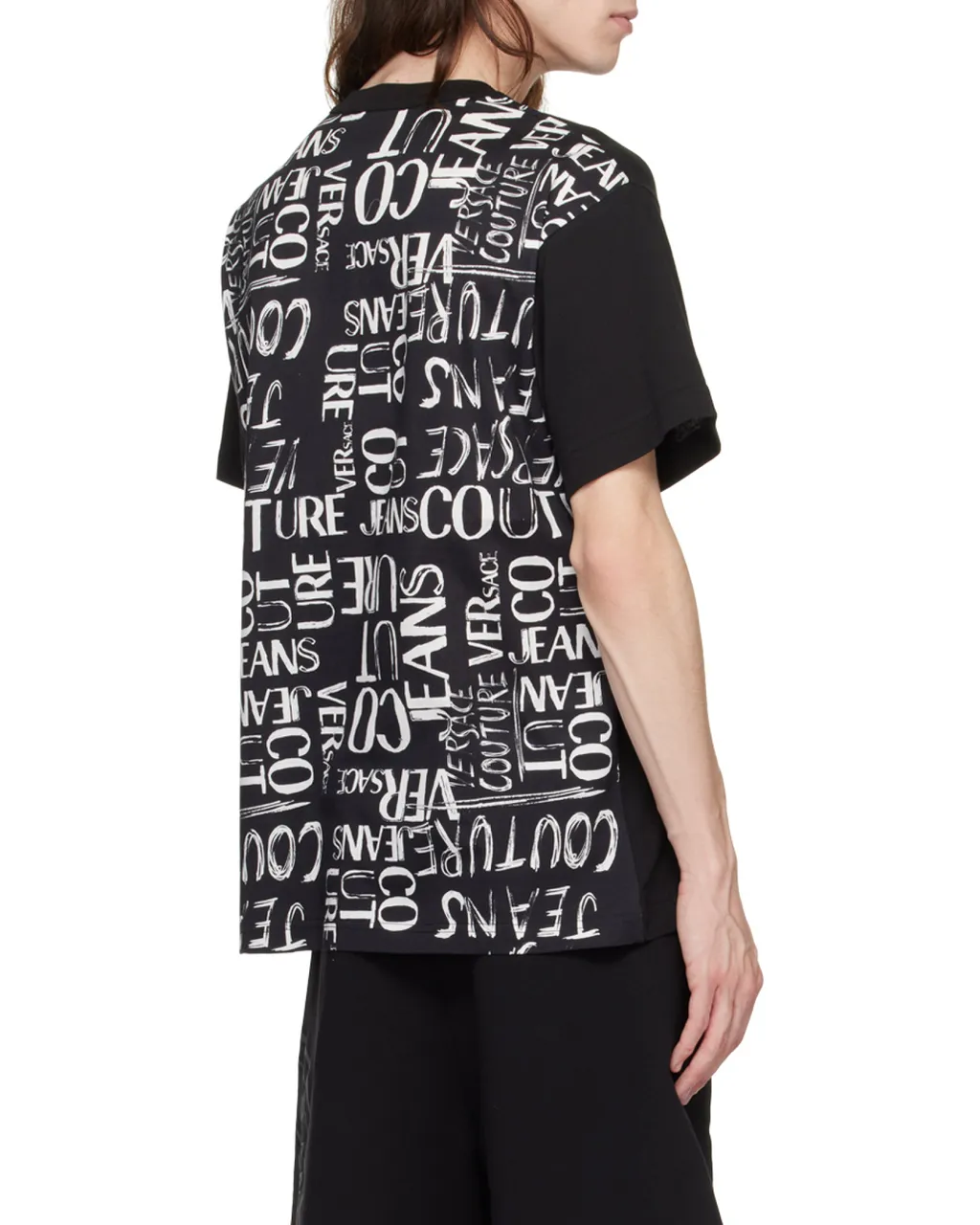 Versace Jeans Couture Graphic Printed Crewneck T-Shirt