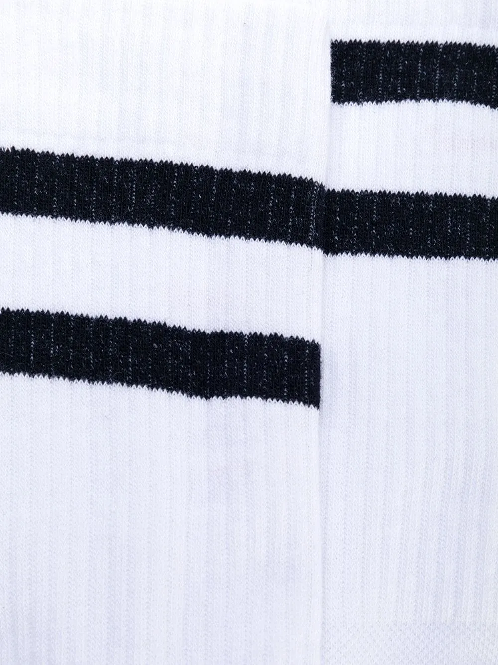 Striped Logo Socks