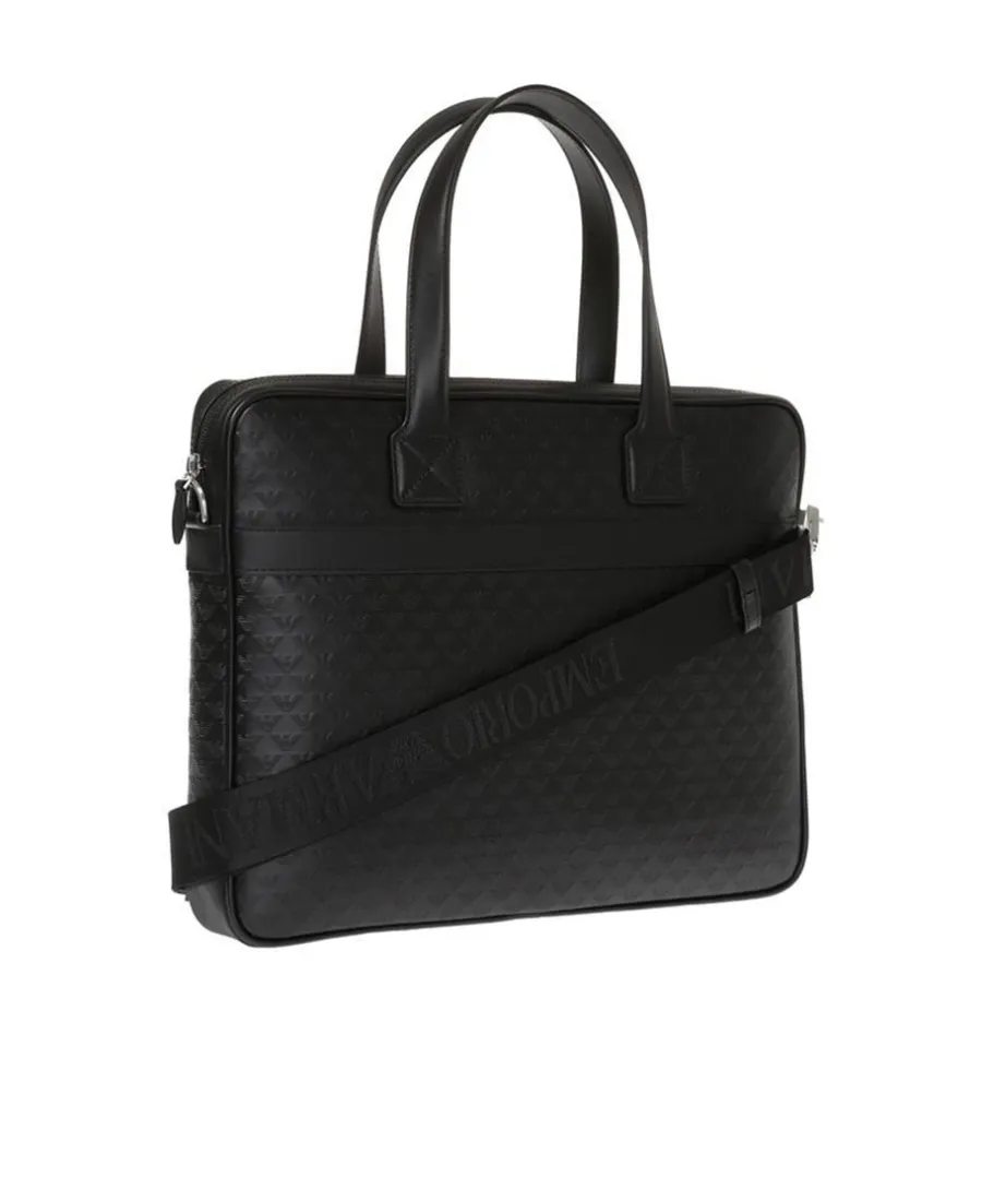 Logo Zipper Satchel