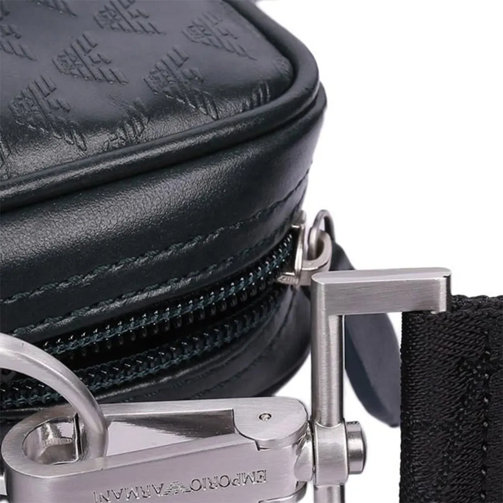 Logo Zipper Satchel