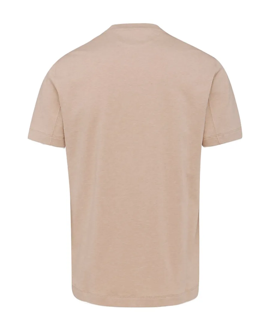Contrast-Trim Cotton T-Shirt
