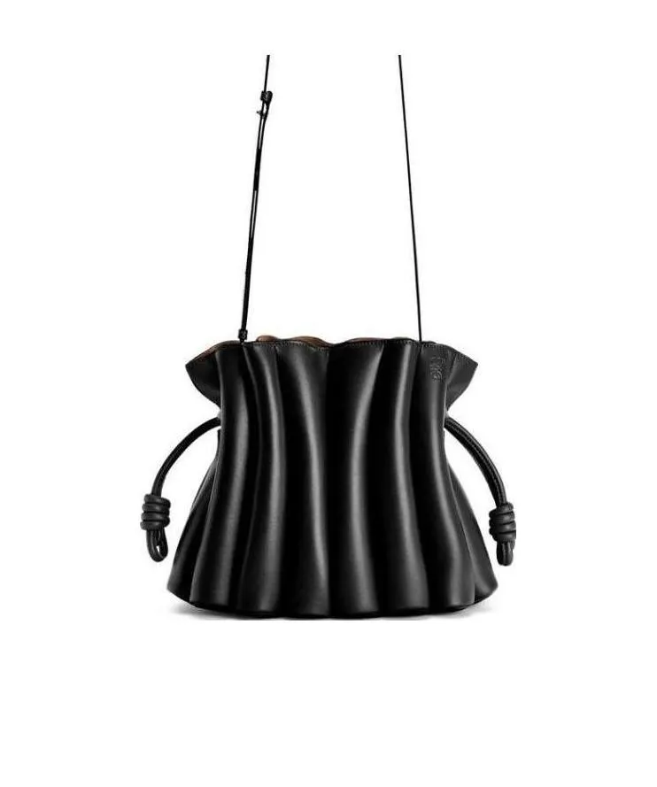 Flamenco Ondas Clutch Bag In Smooth Calfskin