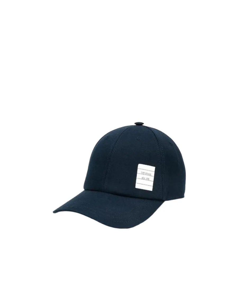 Thom Browne Classic Adjustable-Buckle Baseball Cap