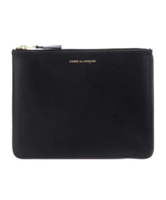 Comme Des GarÇOns Wallet Logo Printed Pouch