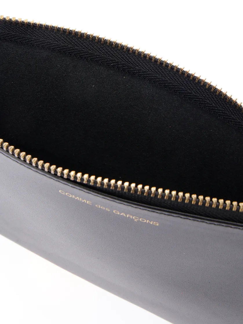 Comme Des GarÇOns Wallet Logo Printed Pouch