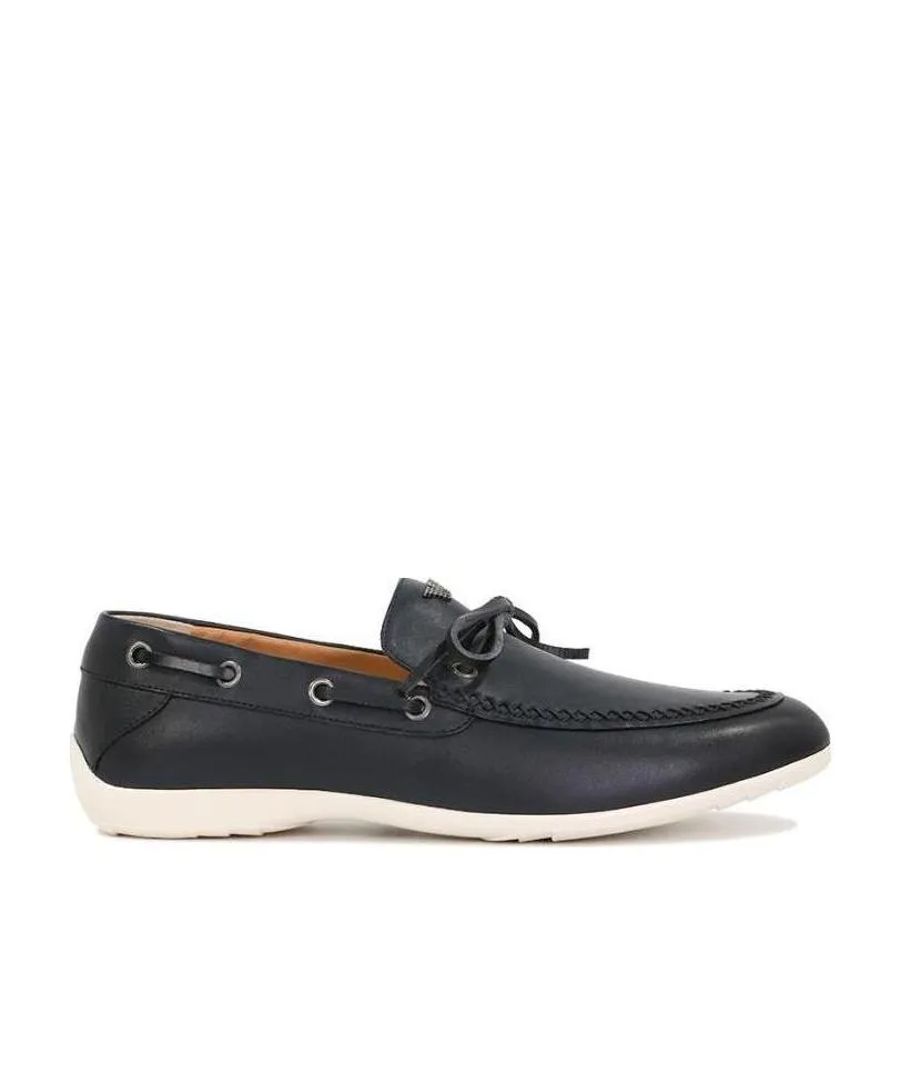Logo Details Business Casual Shoes