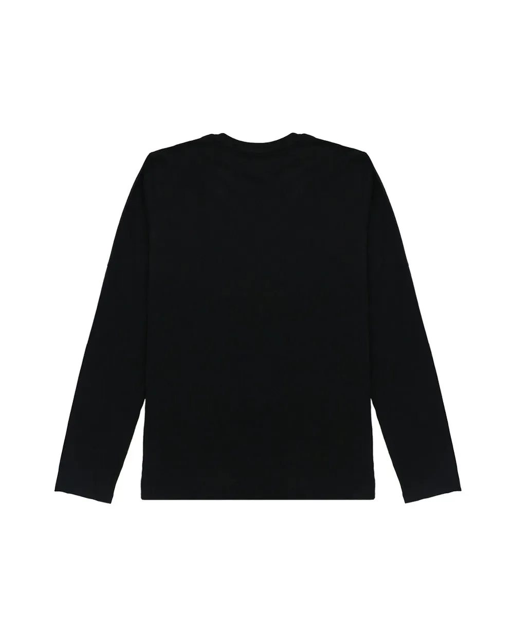T-Shirt With Round Neck And Long Sleeves