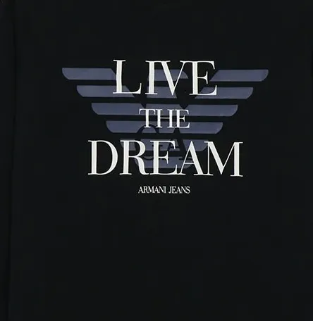 T-Shirt With Round Neck And Long Sleeves