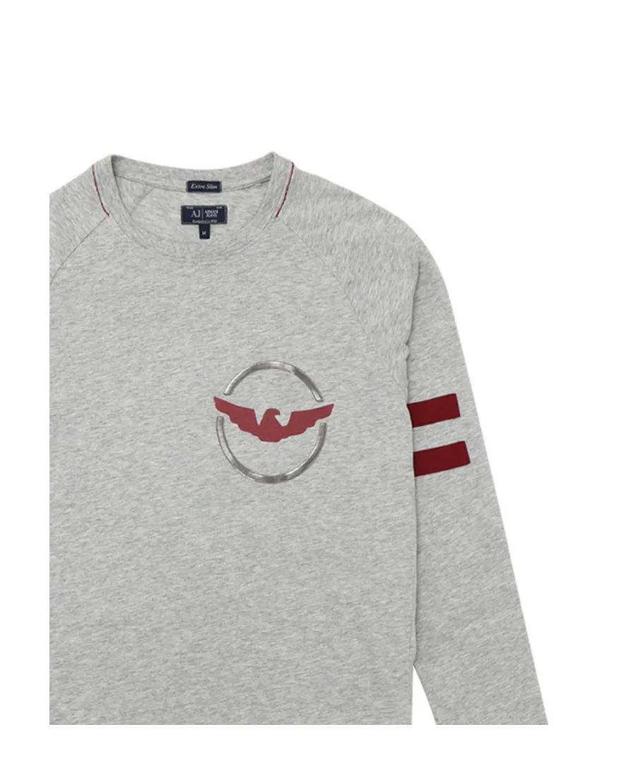 T-Shirt With Round Neck And Long Sleeves