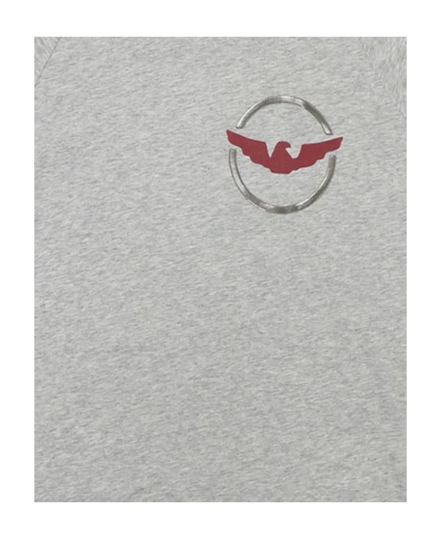 T-Shirt With Round Neck And Long Sleeves