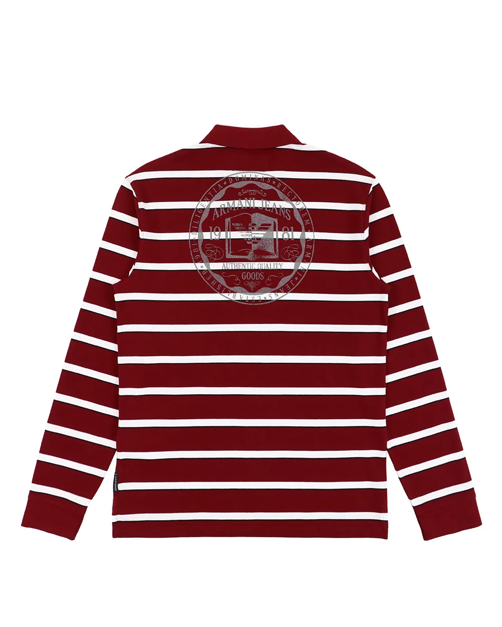 Logo Striped Polo Shirt