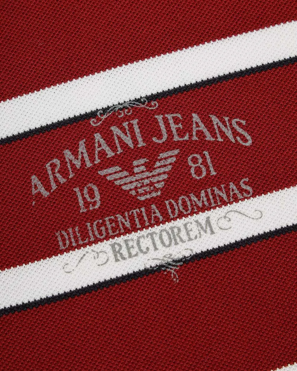 Logo Striped Polo Shirt