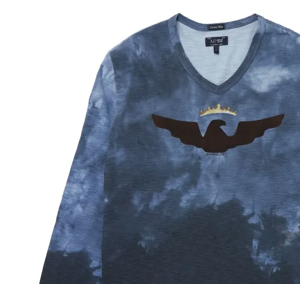 T-Shirt With Round Neck And Long Sleeves