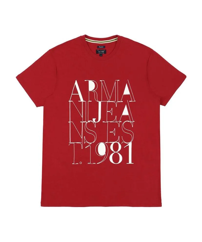 Round Collar Logo T-Shirt