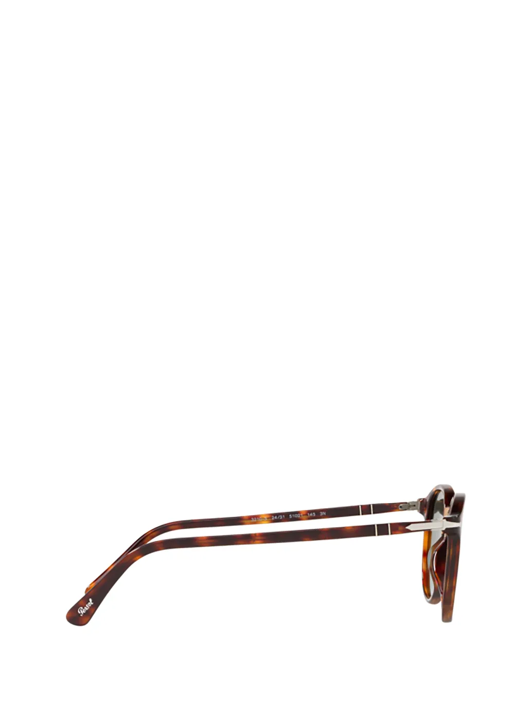 Persol Typewriter Round Frame Sunglasses