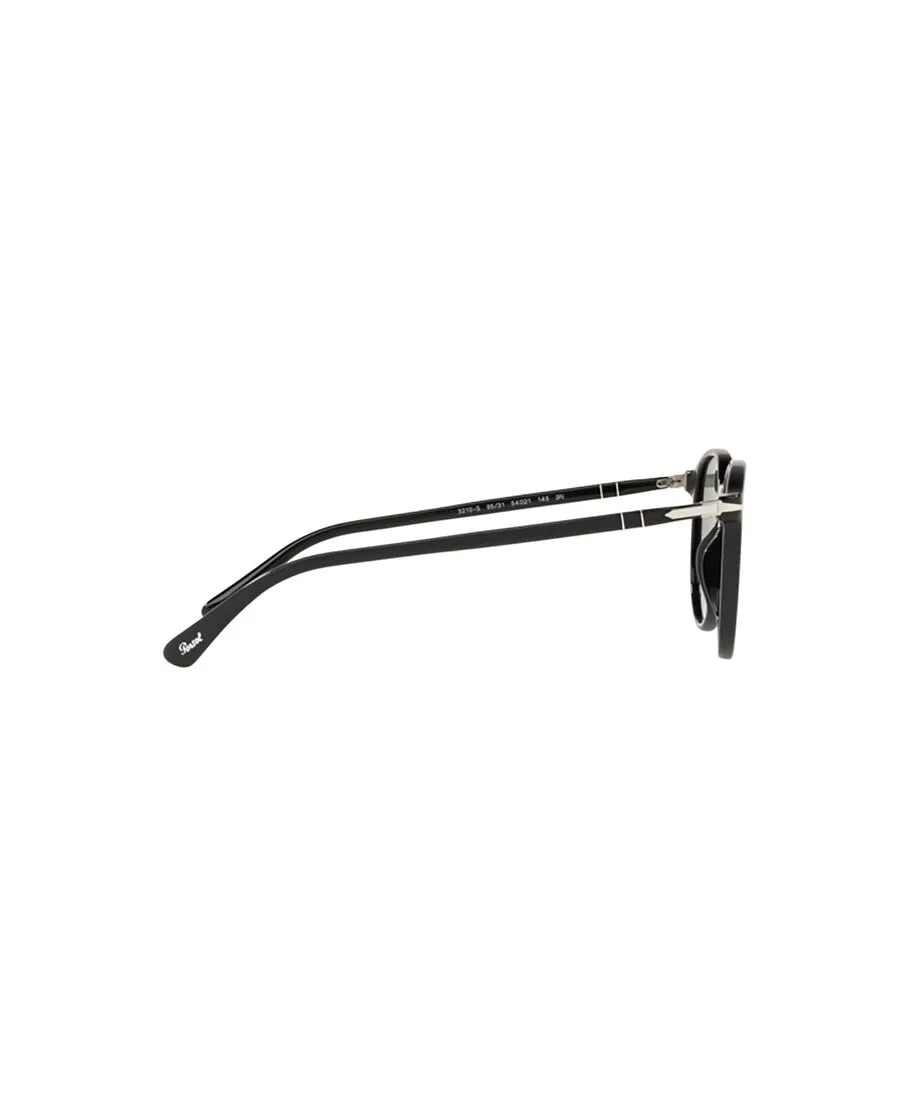 Persol Typewriter Round Frame Sunglasses