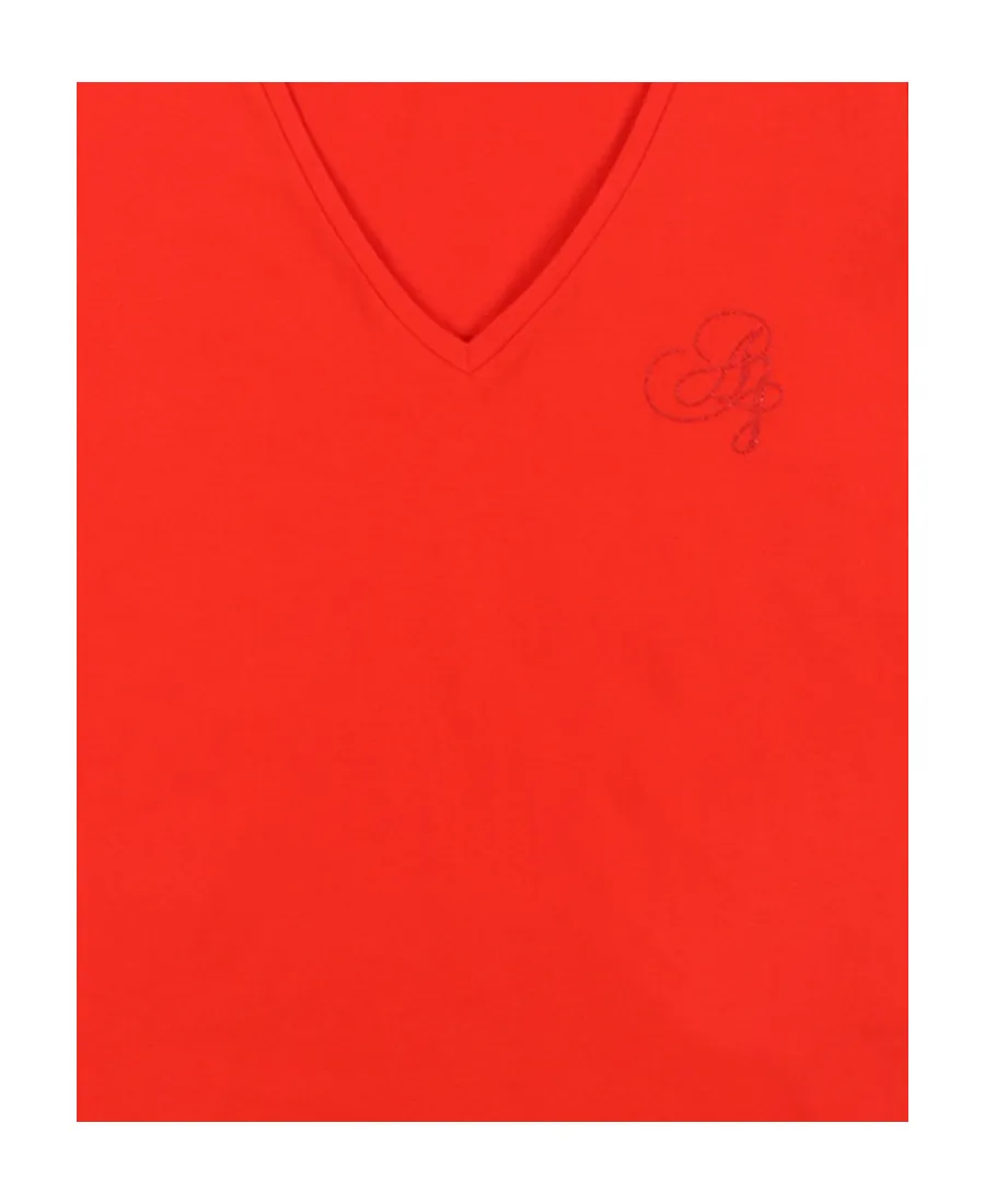 V-Neck Logo T-Shirt