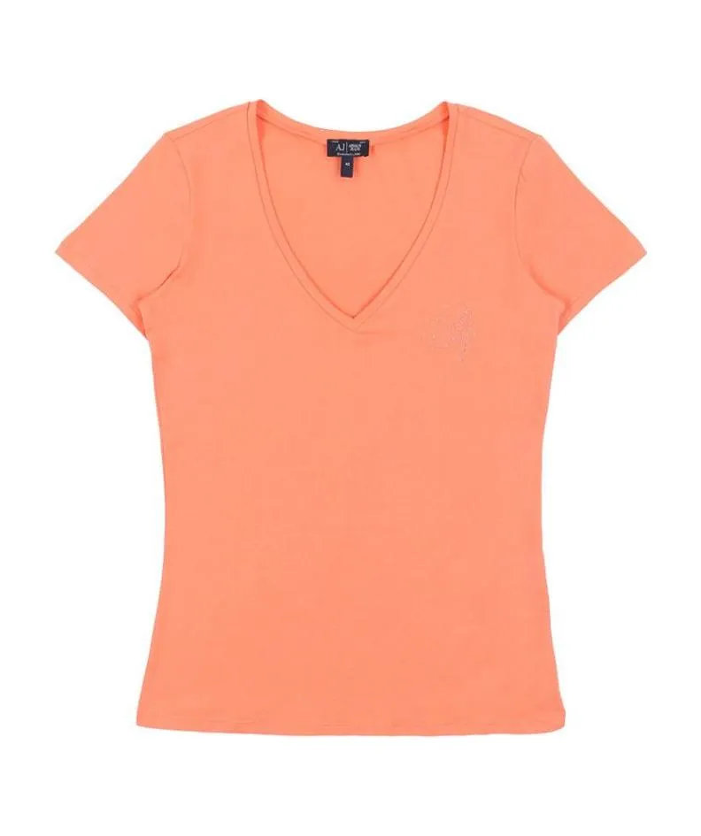 V-Neck Short-Sleeved T-Shirt