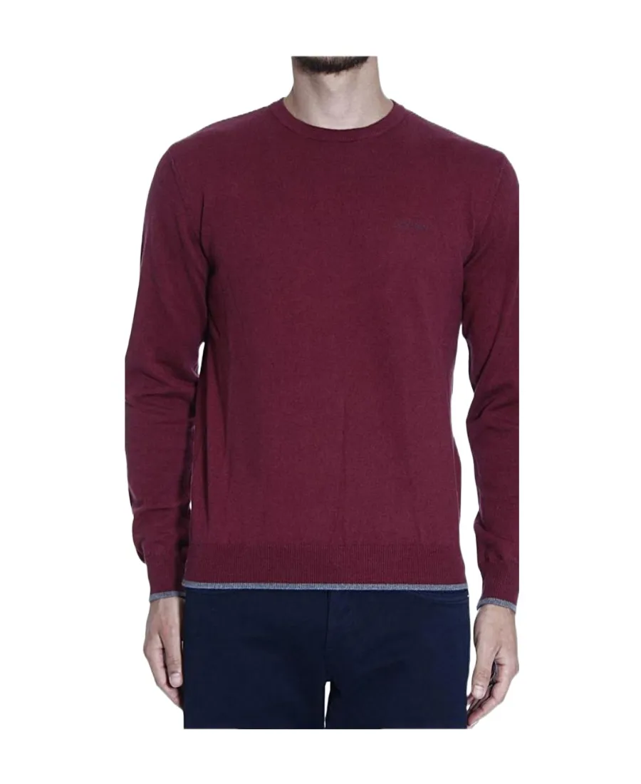 Round-Necked Logo Pullover