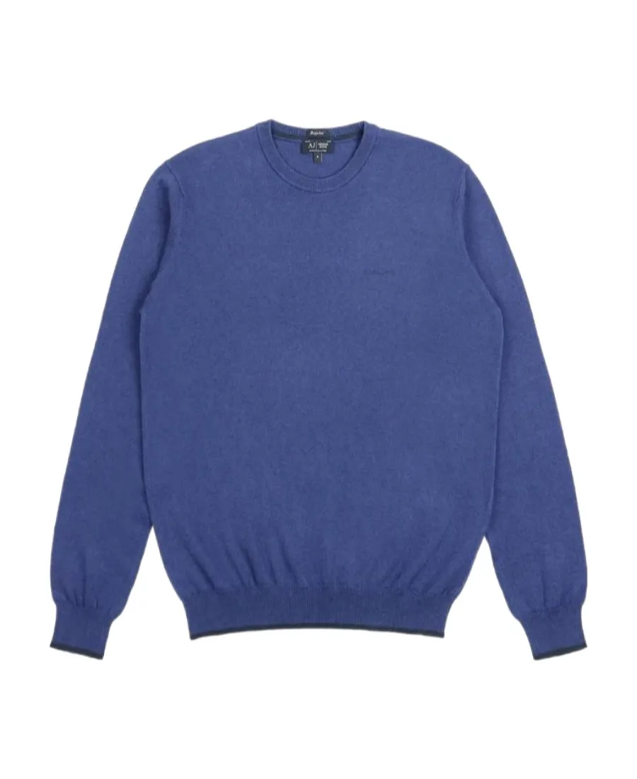 Round Neck Patch Pullover