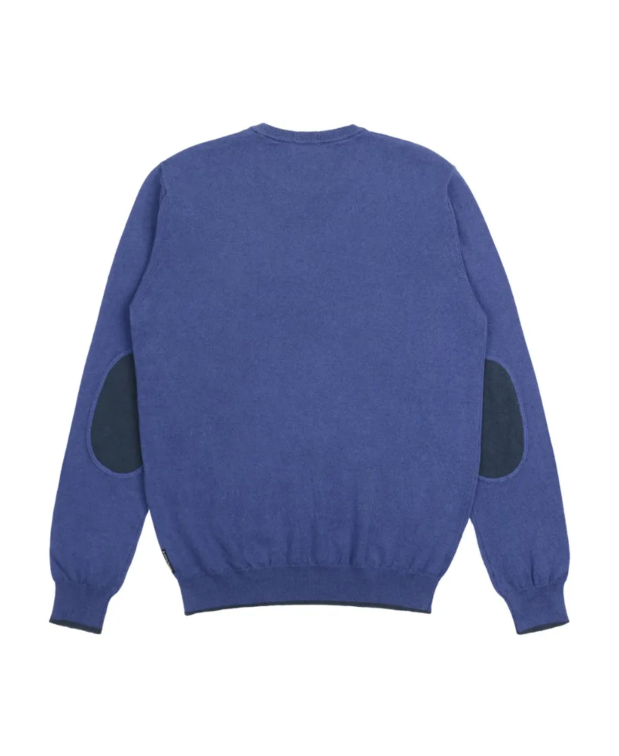 Round Neck Patch Pullover