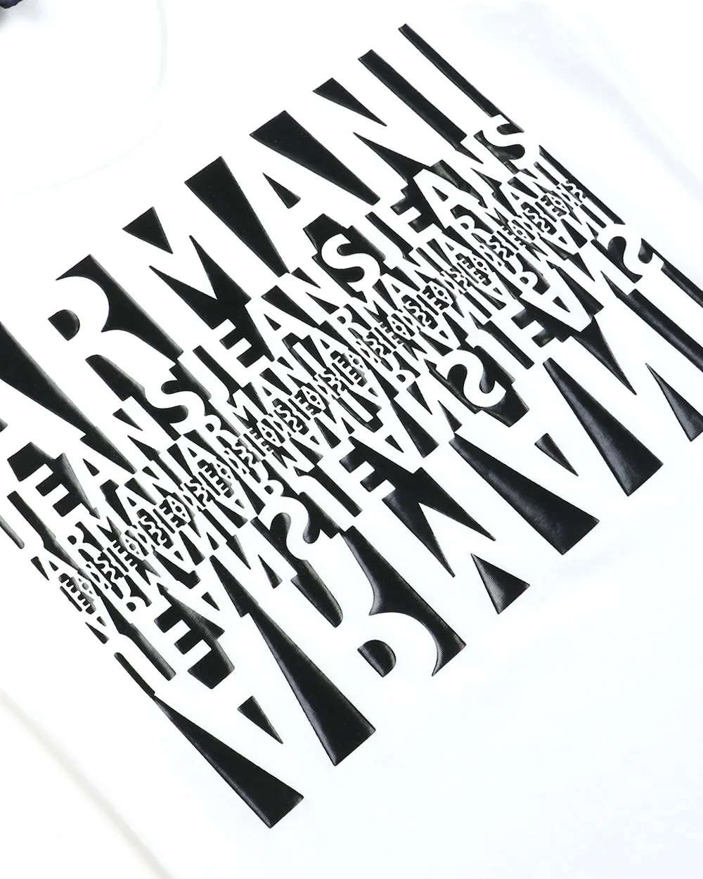 Round Collar Logo T-Shirt