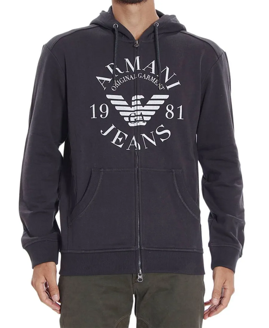 Hooded Long-Sleeved Casual Jacket