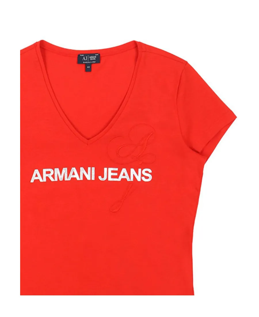 V-Neck Logo T-Shirt