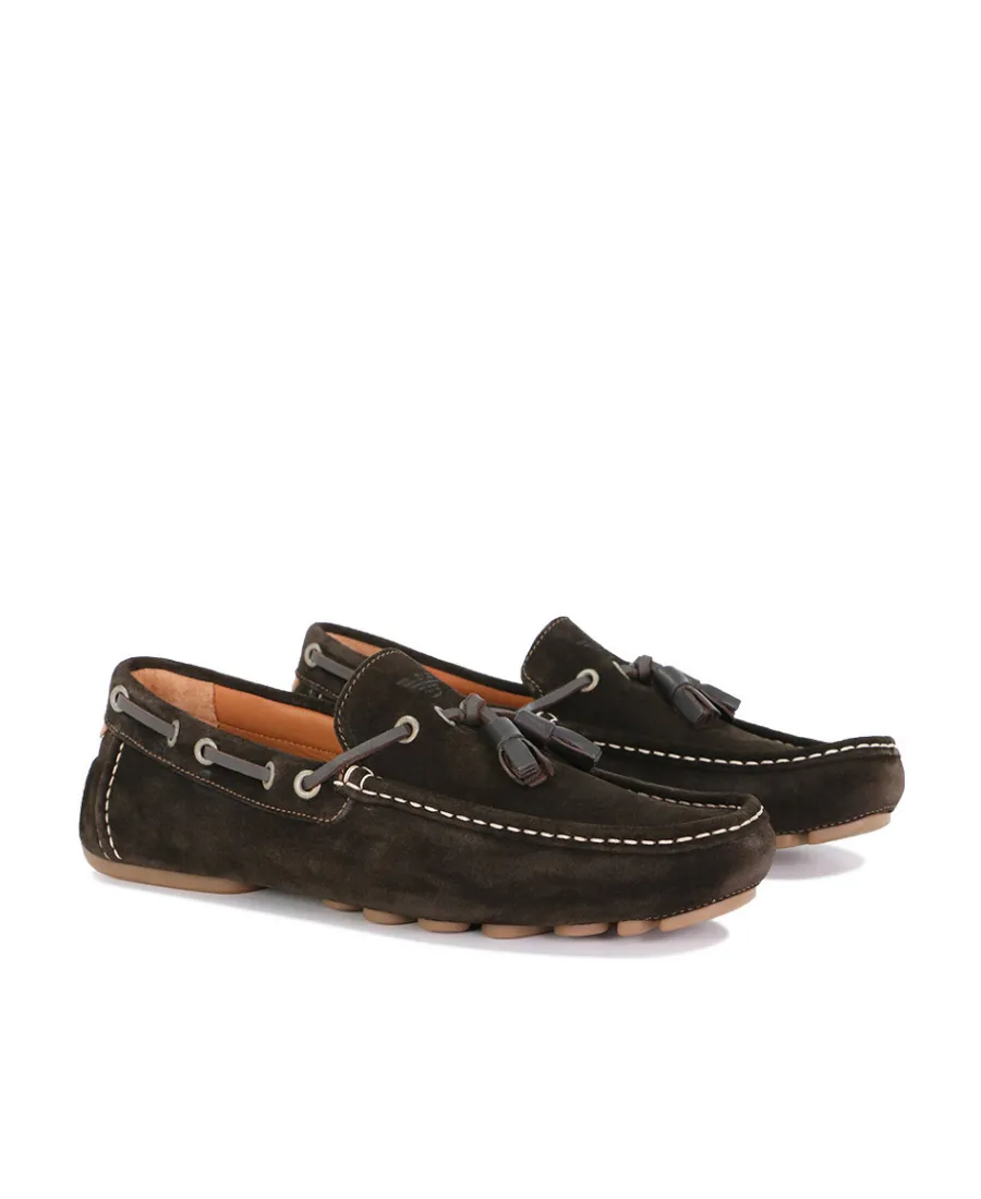 Logo Details Business Casual Shoes