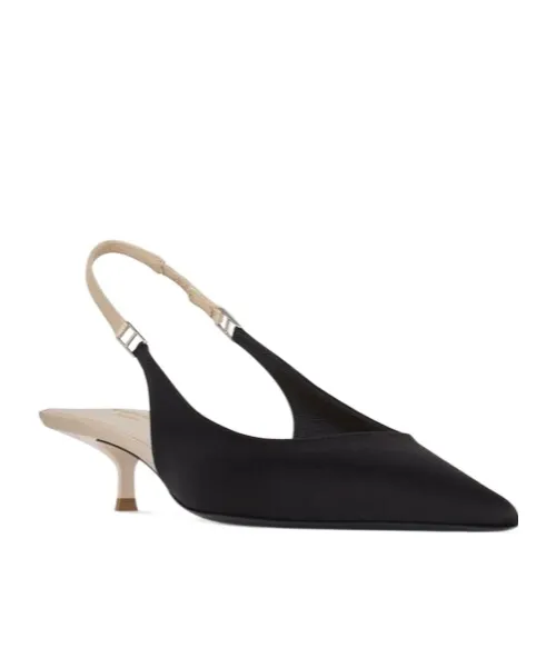 Saint Laurent Cherish Slingback Pumps
