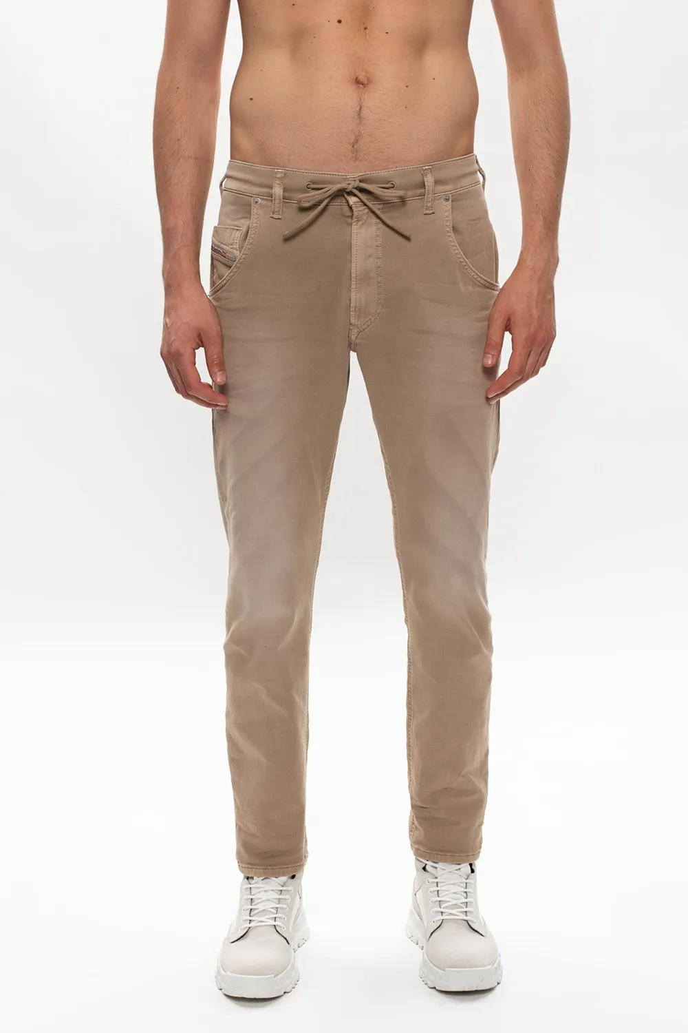 Diesel Krooley-E-Ne Tapered Legs Jeans