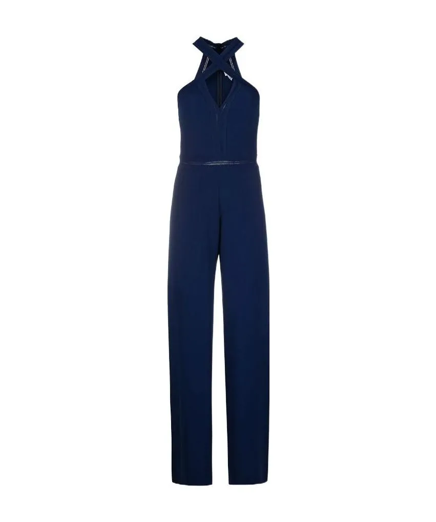Crossover Strap Jumpsuit