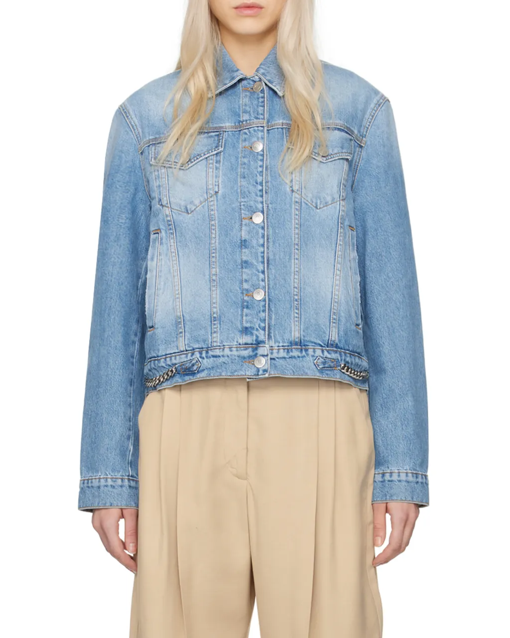 Stella Mccartney Button Down Denim Jacket