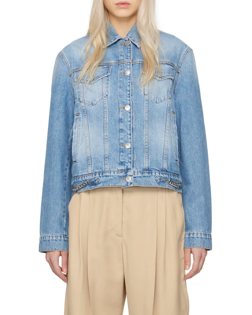 Stella Mccartney Button Down Denim Jacket