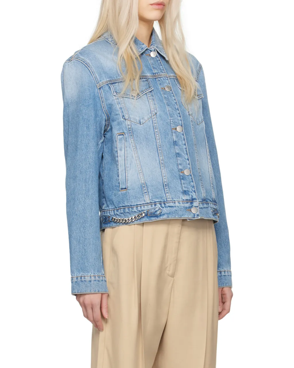 Stella Mccartney Button Down Denim Jacket
