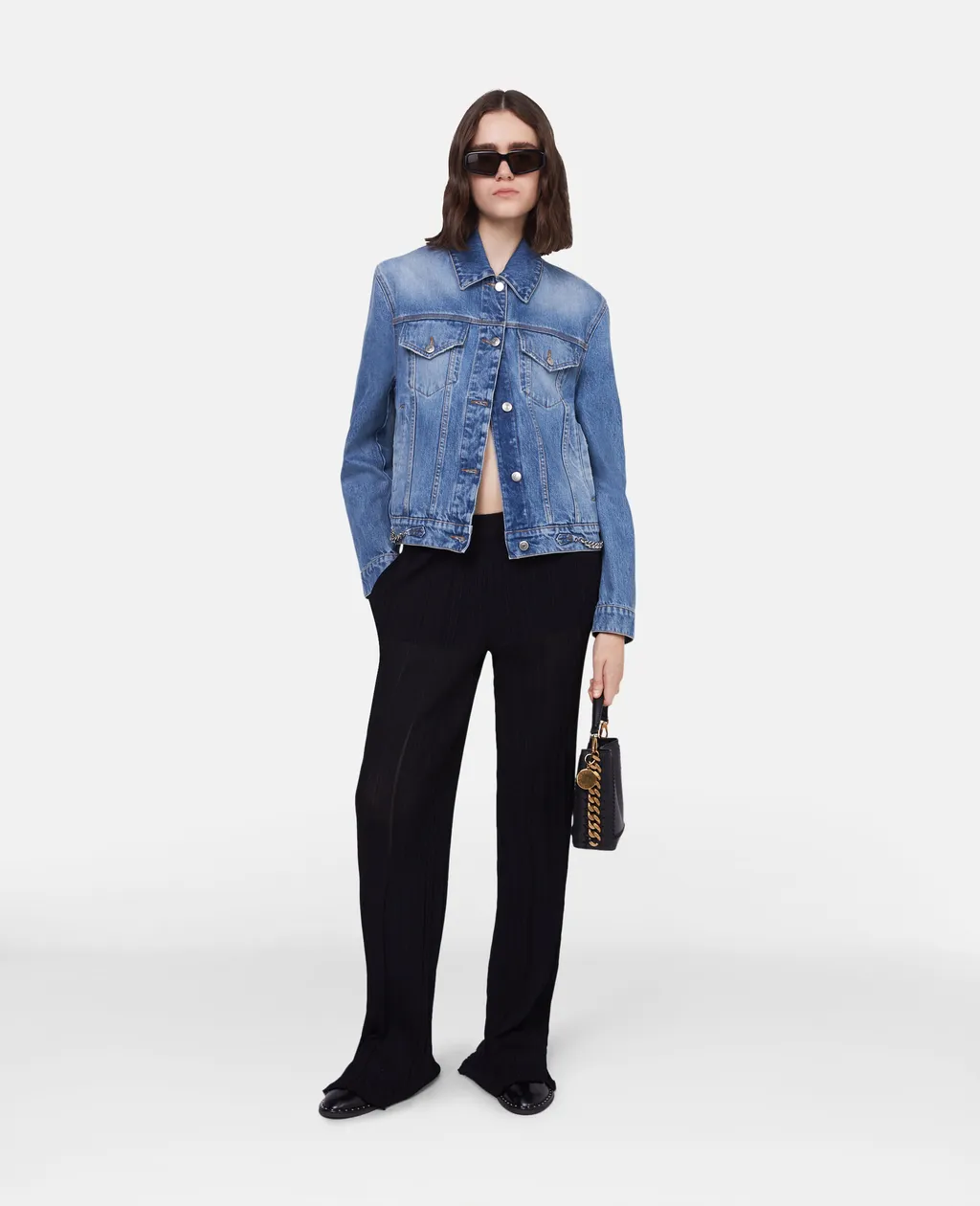Stella Mccartney Button Down Denim Jacket