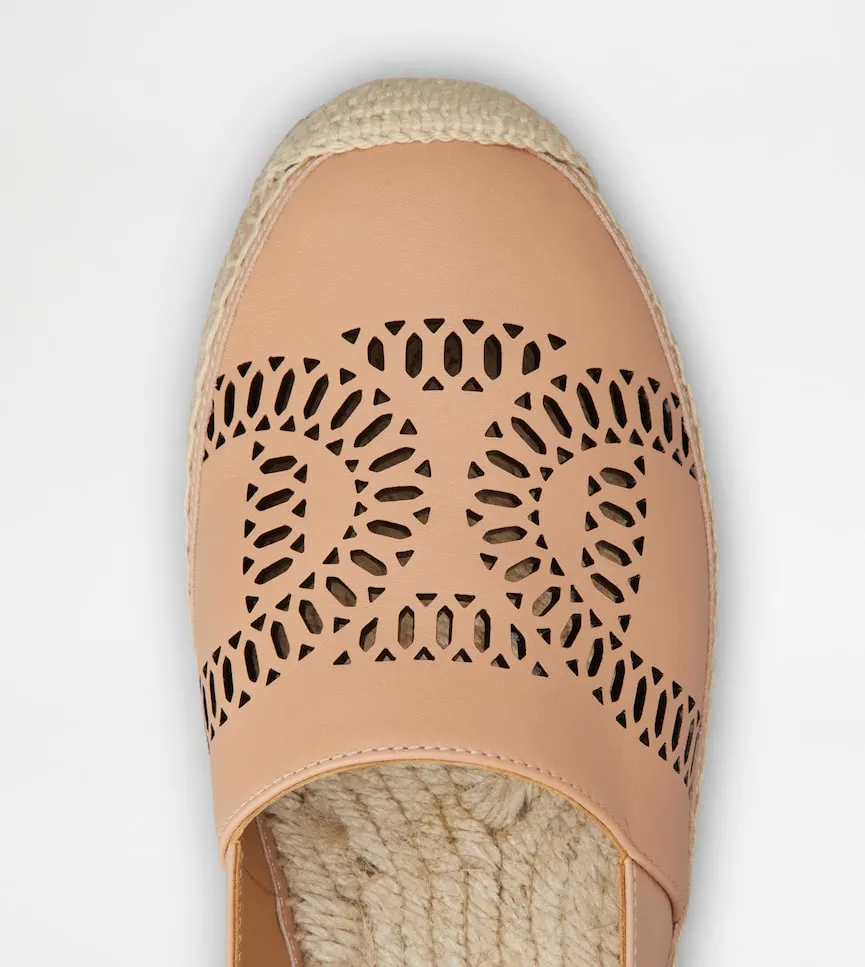 Kate Leather Espadrilles